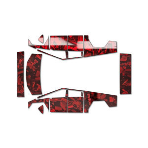 PVC Car Wrap Film for Tesla Cybertruck - Multiple Colors, Carbon Fiber