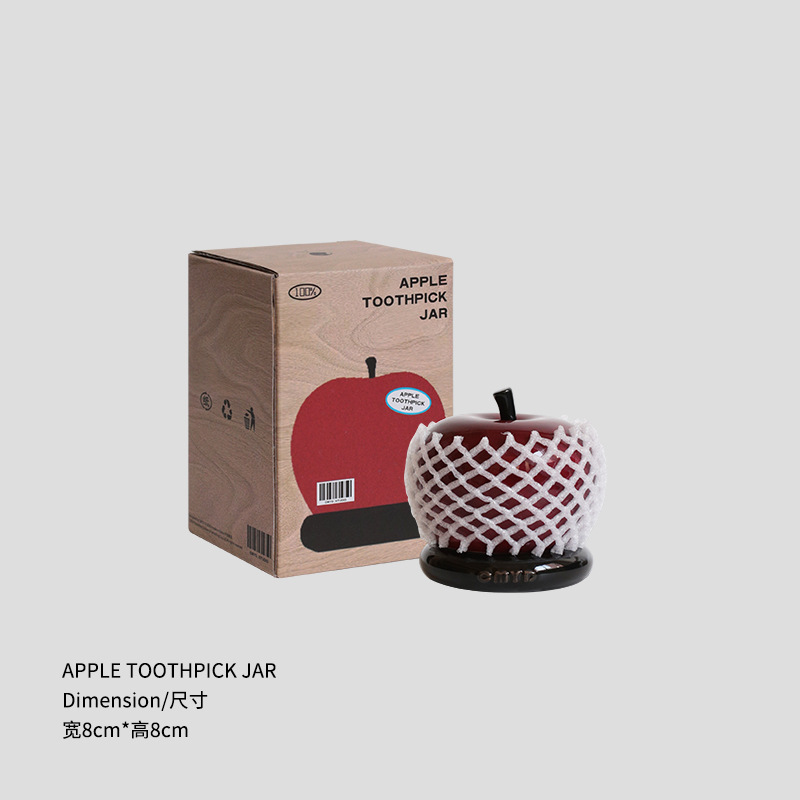 SKU_1_苹果牙签罐【苹安喜乐】 带礼盒