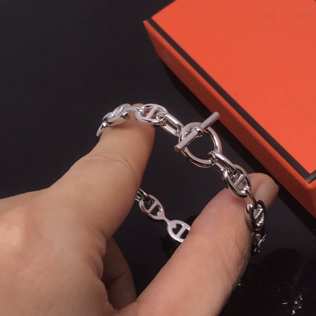 Браслет Star‑link, посеребление розовое золото 18k, варианты с pave-бриллиантами или полностью упрочнённым рисунком, вес 0.002 кг