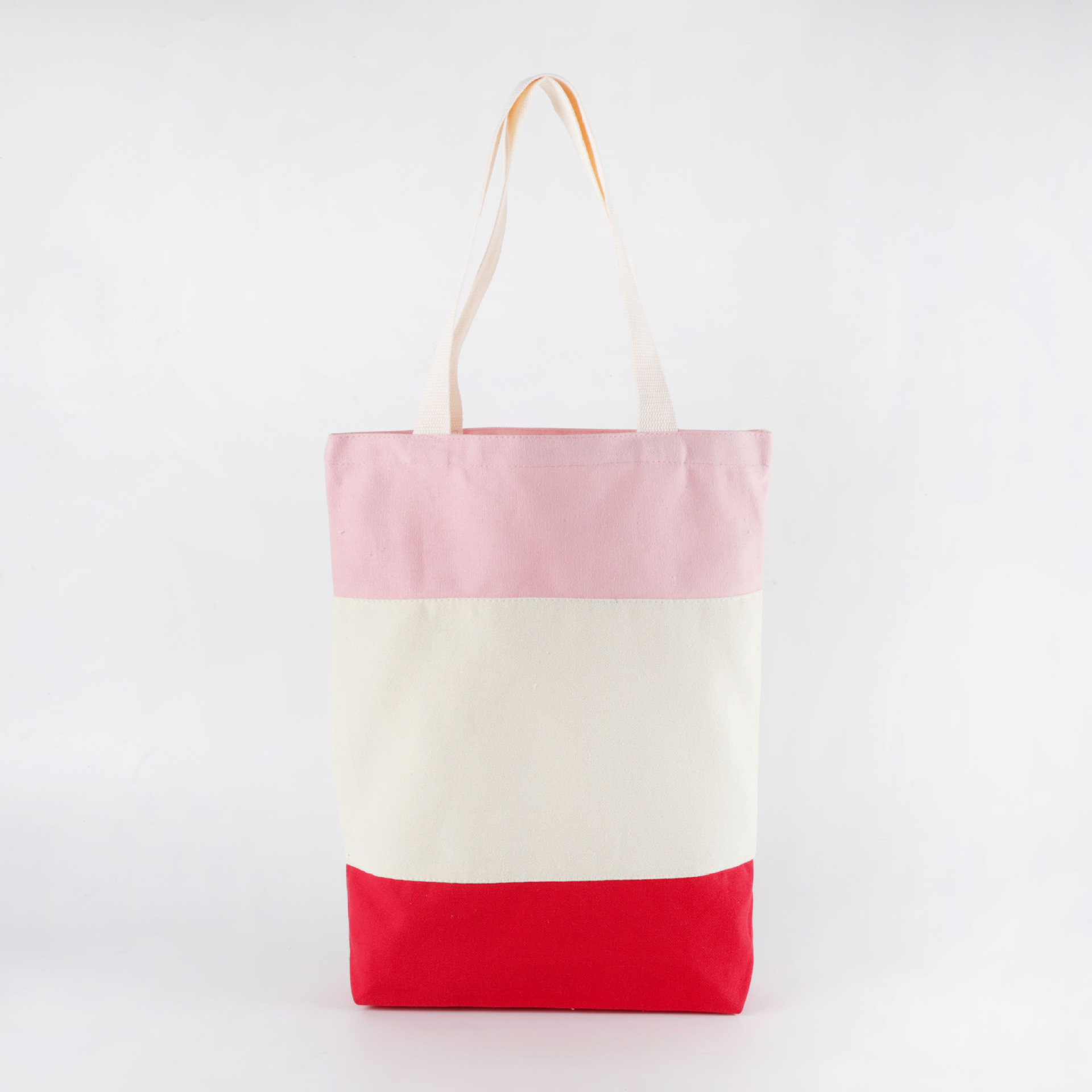 Fabricantes al por mayor bolsas de lona de algodón multicolor de costura de color estudiantes de moda de hombro bolsas de lona de mano bolsas de compras