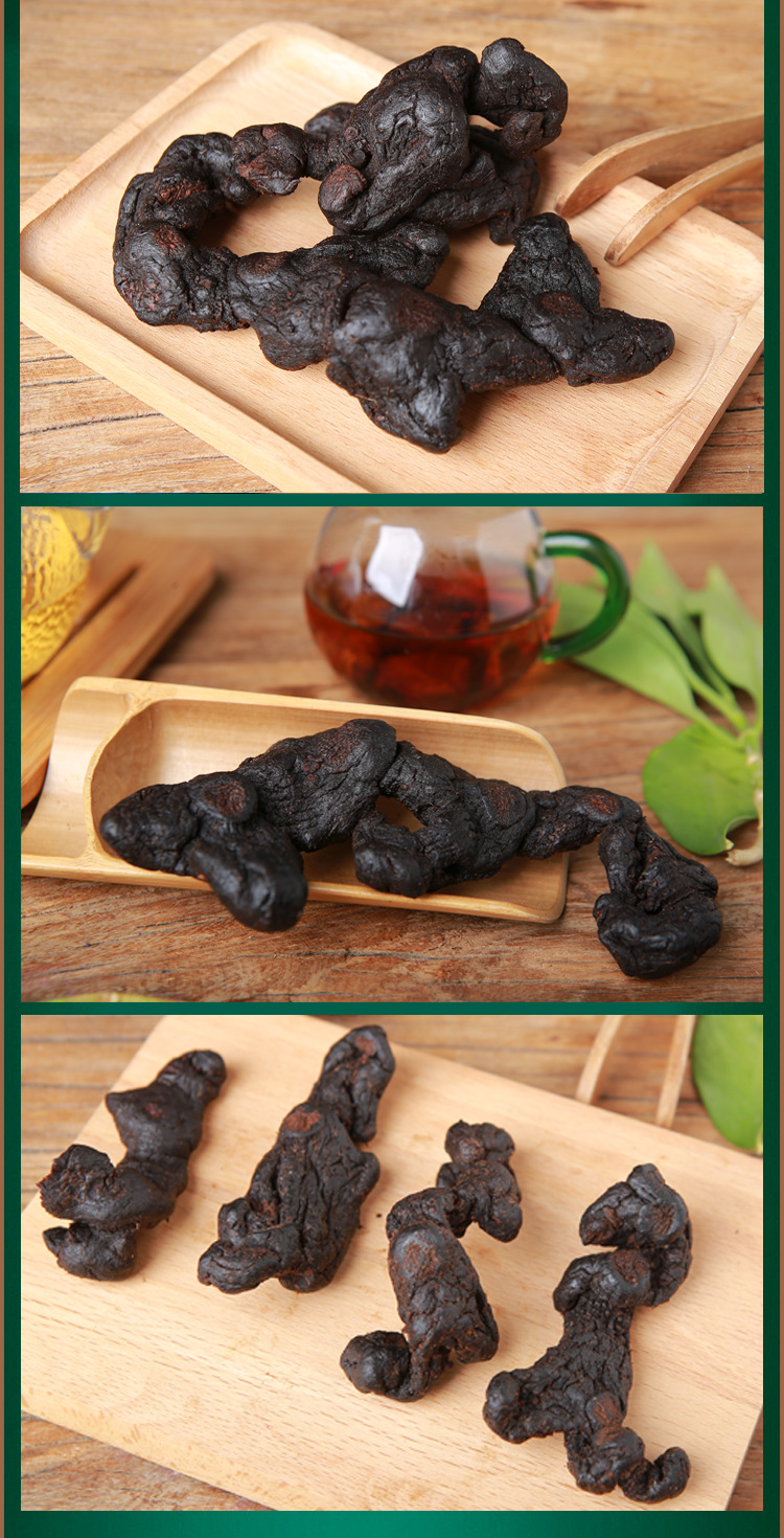 Nine-Steamed Jiuzhi Huangjing Sliced Tea Polygonatum Ready to Eat and Brew 360g Gift Box in use