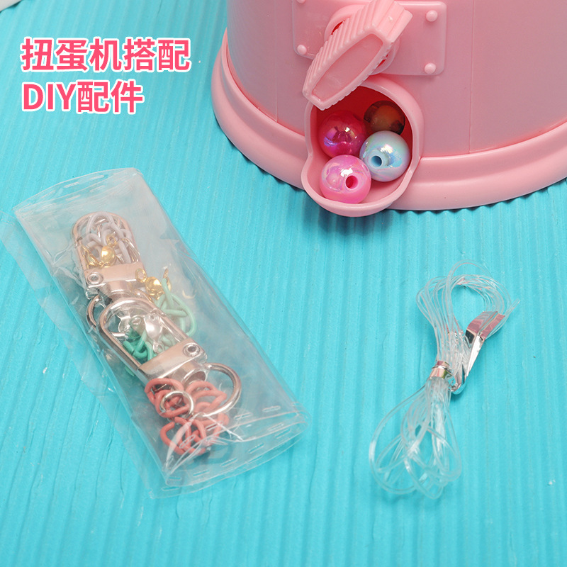 新商品のネットレッドミニガチャの子供のままごとのおもちゃDIY玉ガチャの女の子のブレスレットの贈り物の卸売り|undefined