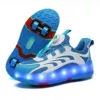 Colorful lights [618 blue] four-wheel disassembly