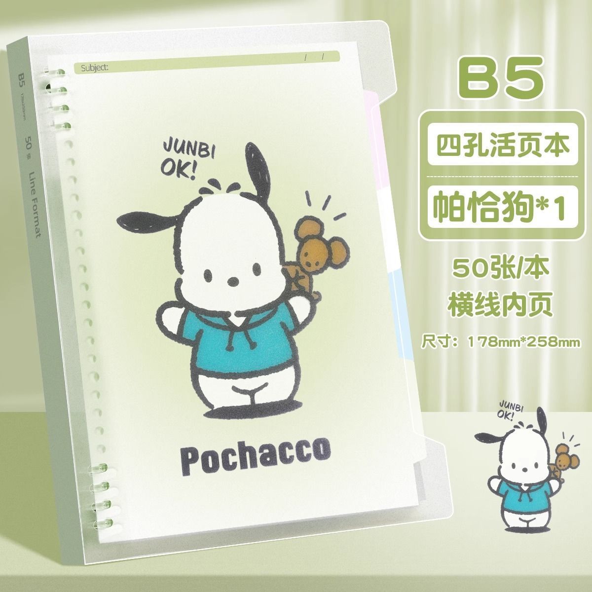 B5 파차독 단색