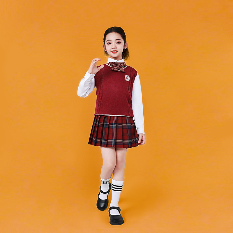 설날 어린이 합창시 낭송 공연 의류 학업스타일 유치원 초중등학교 학생 수업 의류 세트