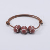 Basketball adjustable ball, woven bracelet handmade, European style, wholesale