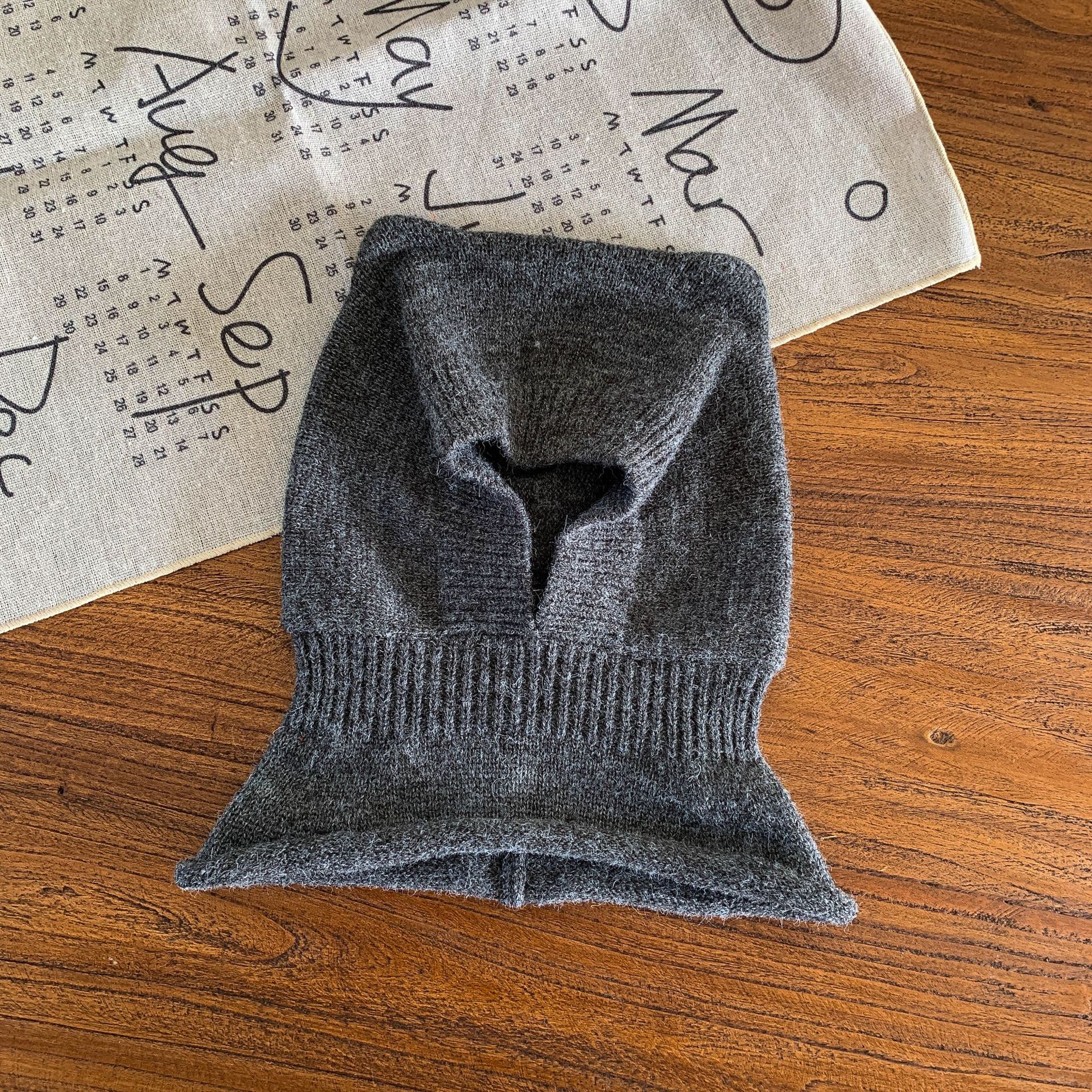 Sugar Pear ropa infantil sombrero bufandas sombrero de estilo extranjero para hombres y mujeres niñas tejer bebés invierno sombrero de lana sombrero protector de orejas
