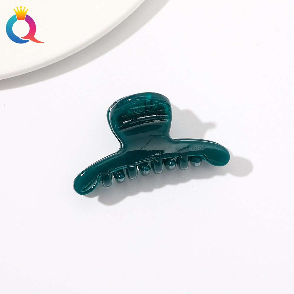 Qiyue jalea coreana pequeña horquilla clip lateral Cabeza trasera updo clip de pelo tamaño pequeño flequillo clip accesorios para el cabello tocado al por mayor