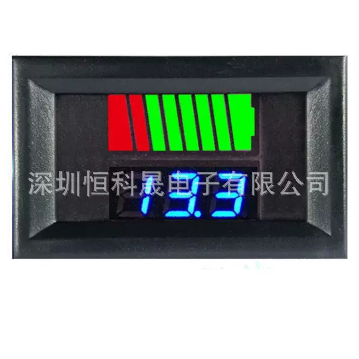 6V-72V Электромобиль аккумулятор метр дисплей DC цифровой дисплей литиевая батарея автомобильный вольтметр