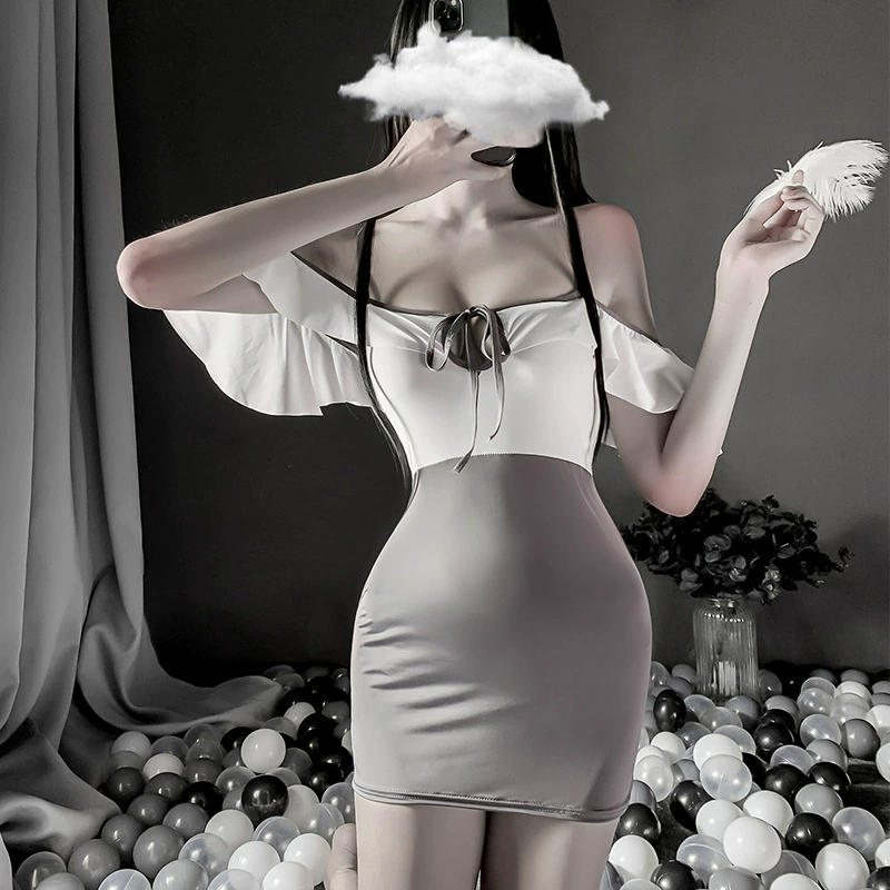 Underwear for students, uniform, mini-skirt, set
