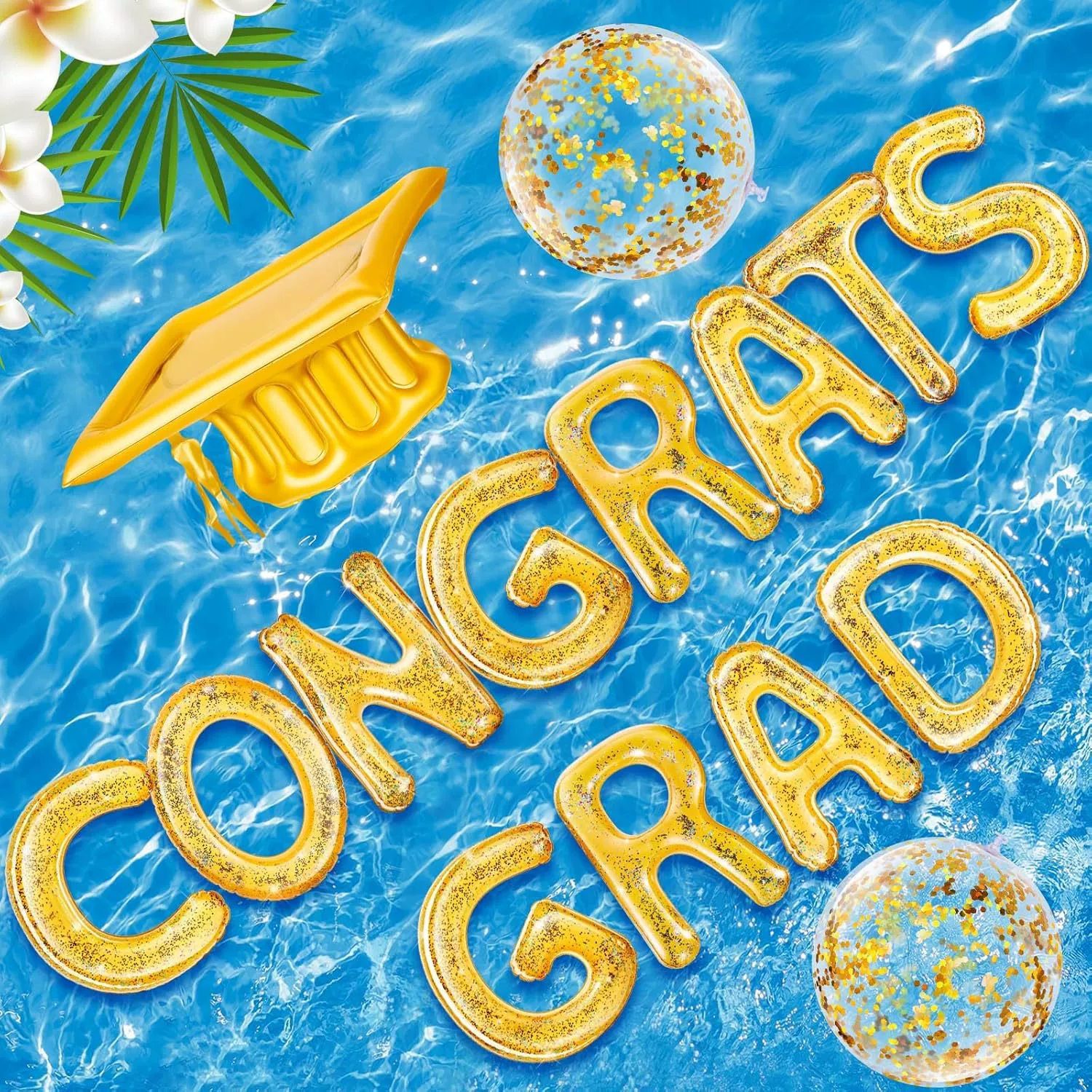 Надувной бассейн для выпускного, надувной бассейн с надписью Mark 20inch надувной, блестящий выпускной, украшение для вечеринки из ПВХ