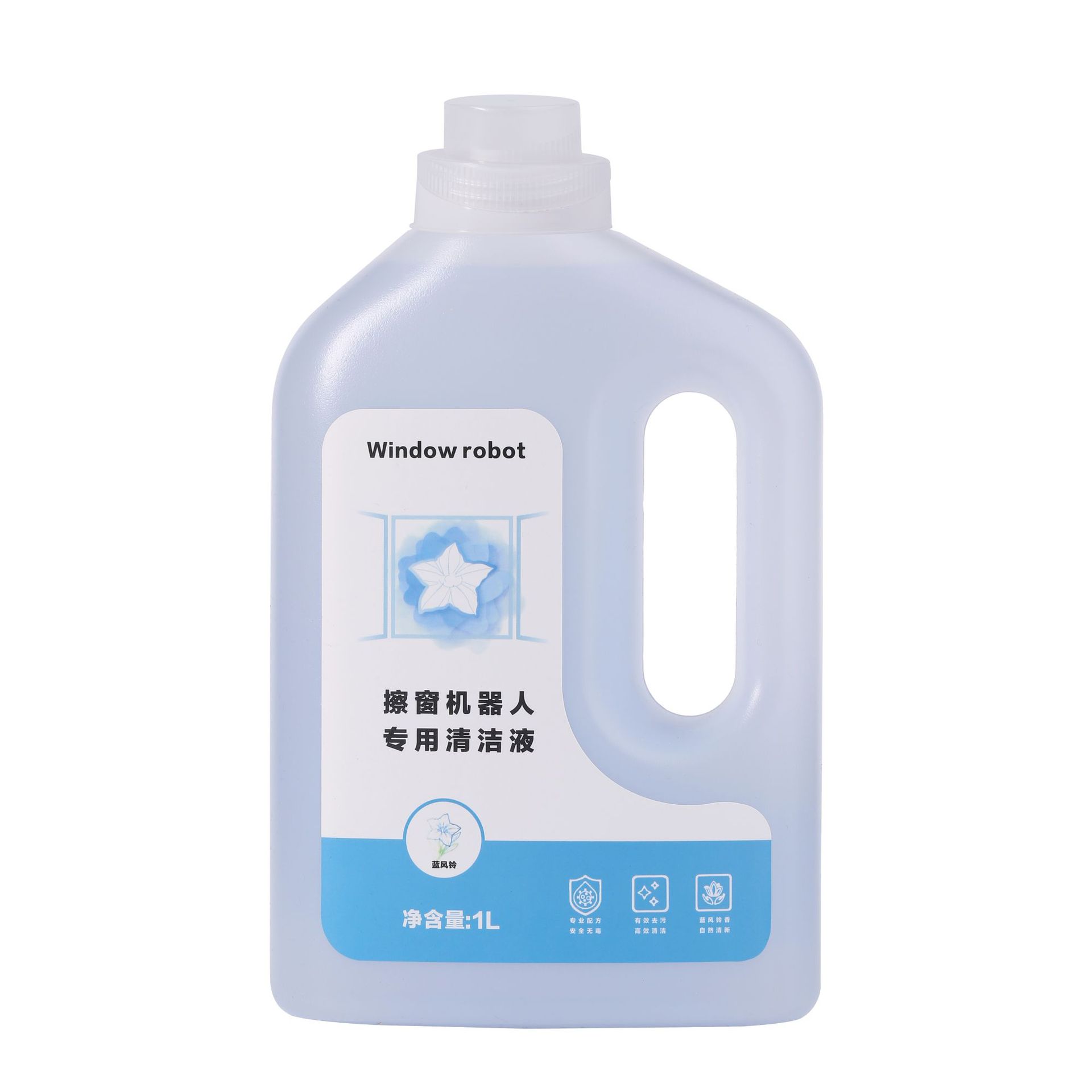 Ecovacs Window Treasure 2리터 세척액의 새로운 포장에 적합