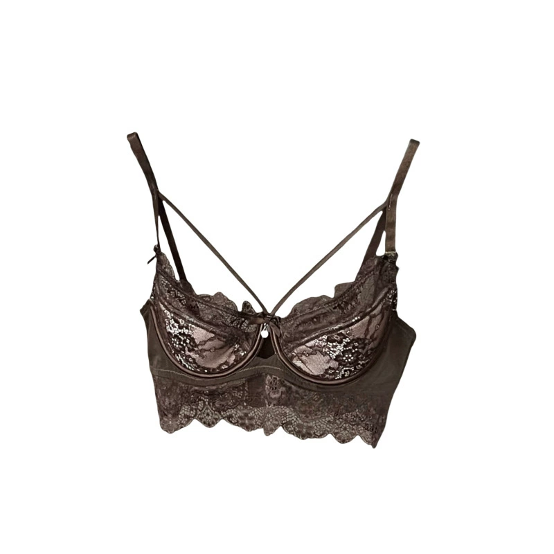 Sexy thin underwear, supporting push up bra, set for breastfeeding