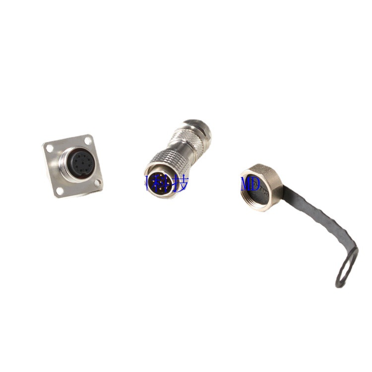 16Gͷ3о12G 12оIP67M16 square male socket