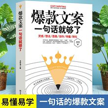 爆款文案一句话就够了市场营销广告写作与变现创作策划互联网运营