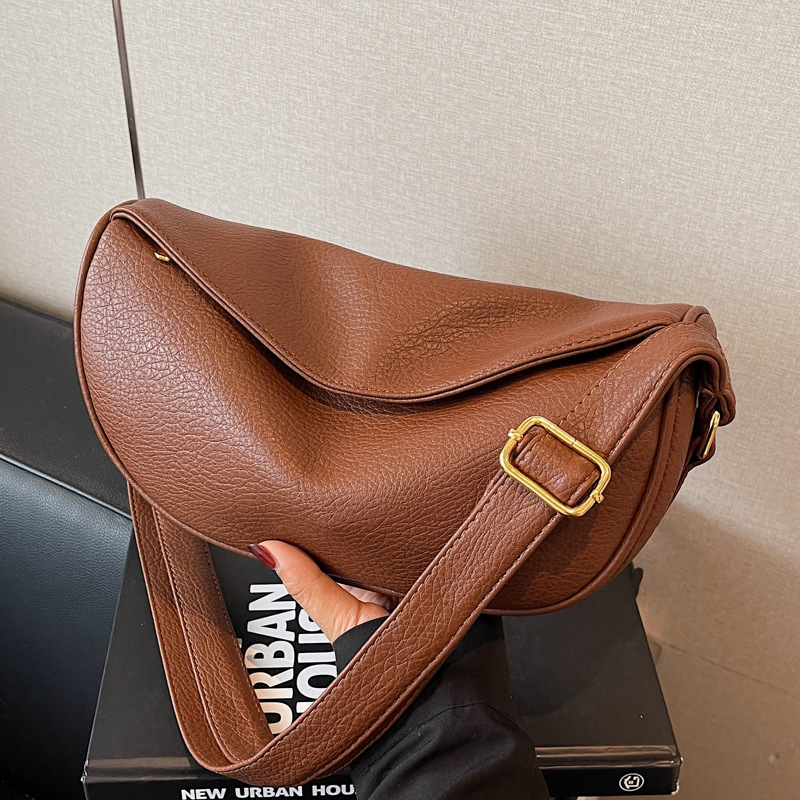 Large-Capacity Bag, Fashionable, Casual, Simple Shoulder Bag, Summer New Model 2025, Women's Crossbody Tote Bag