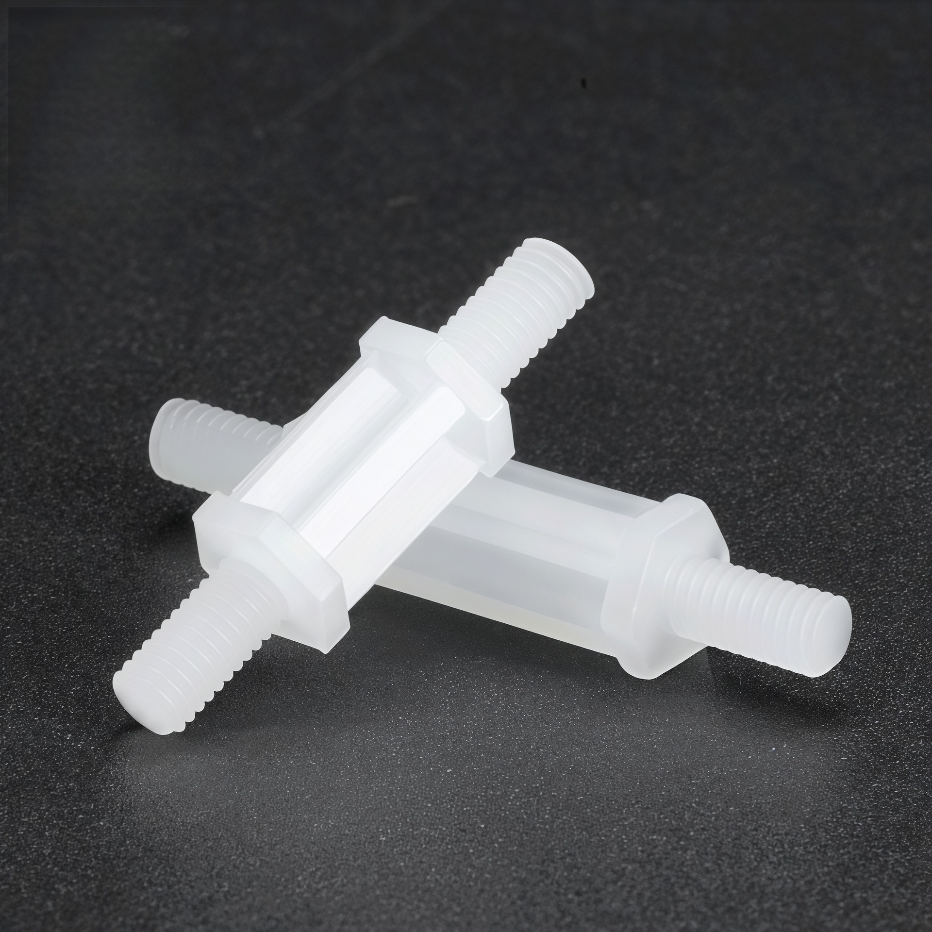 HPI5 HPI6双头外螺纹隔离柱 PCB六角尼龙间隔柱 M3螺丝绝缘支撑柱