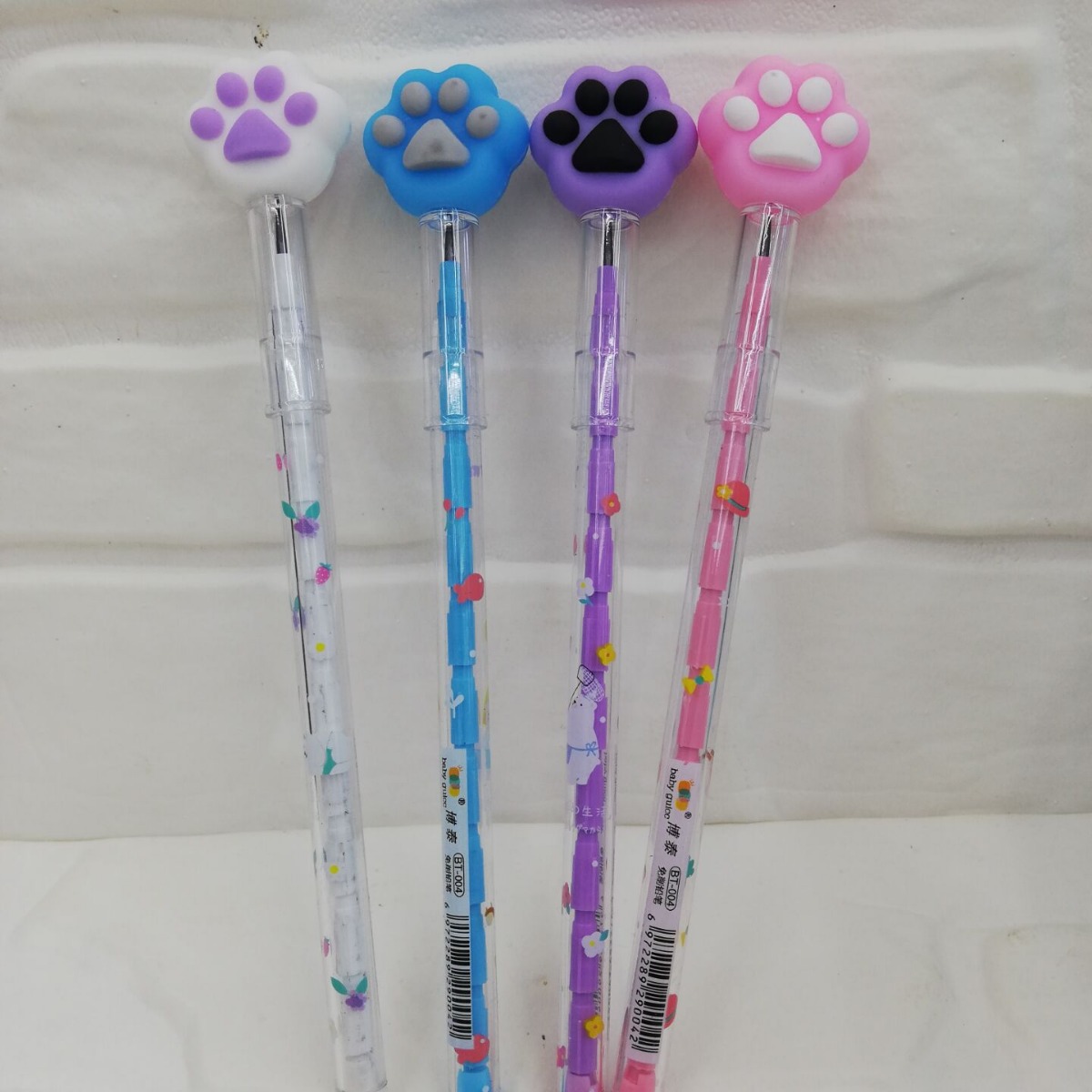 Todo tipo de dibujos animados coreanos lápiz de cabeza libre de lápiz activo