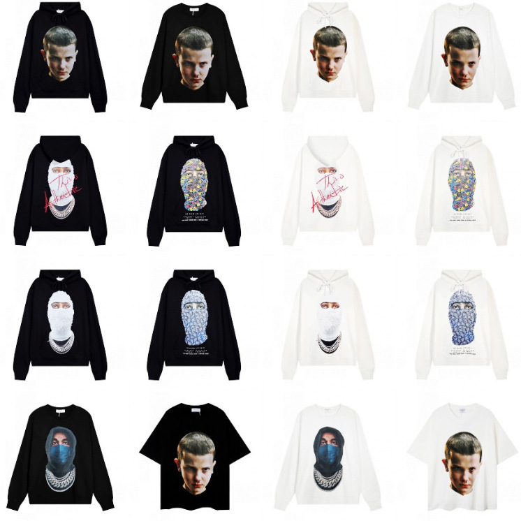 Foreign Trade IH NOM UH NIT Pearl Masked Man Like Sweater Hip Hop High Street Strange Story Couple Hoodie