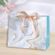 Marble Pattern Large Paper Handbag Gift Bag Ins Handbag Gift Paper Bag Hand Gift Packaging Bag