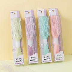Pocket Little Demon New Product Fluffy Hairstyle Shaping Comb, Women's Use Wavy Inward Round Tube Curling Comb Straightening Ribs Comb