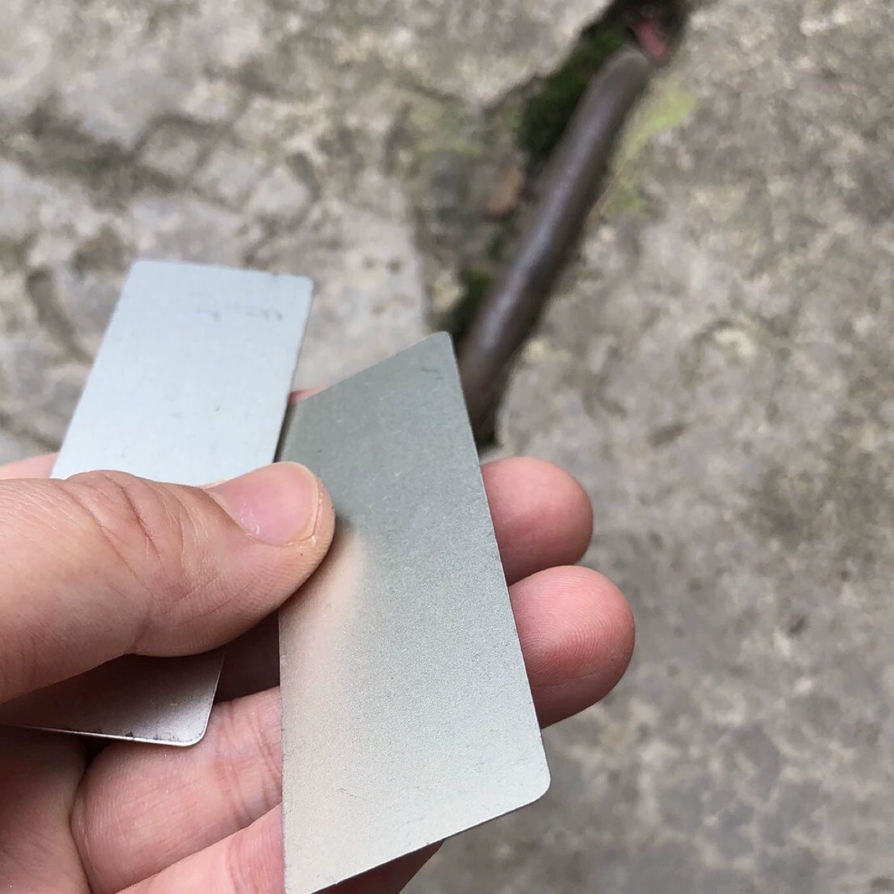 Прямоугольная оцинкованная пластина R-угловая тонкая железная пластина аксессуары ручной работы магнитный лист железа 50 мм 20 мм 0,3 мм