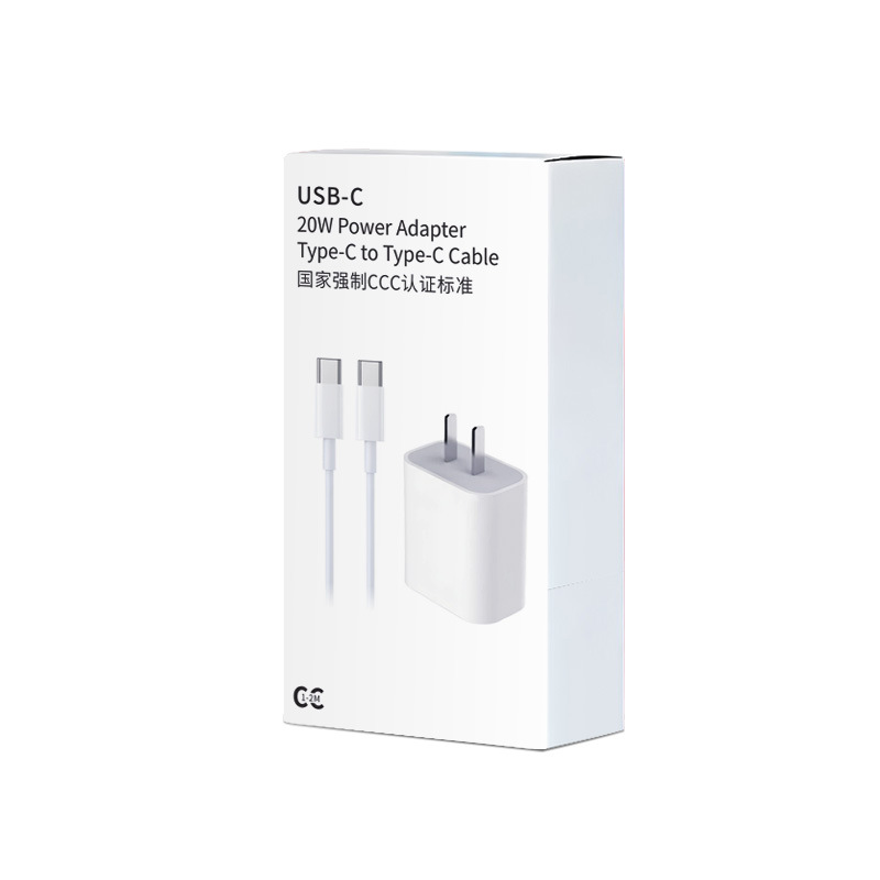 PD20W Cargador 3C certificado para Apple iPhone17PD cabeza de carga rápida Apple 14 cabeza de carga set al por mayor