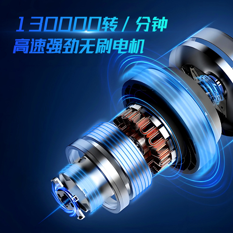 2025年涡轮暴力无刷风扇迷你便携手持高速涡轮风扇吸尘器跨境爆品|undefined