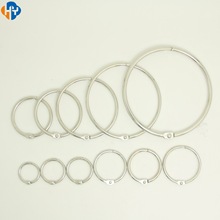 供应金属活动卡圈活页环台历日历装订环开口圈书圈个性创意挂件环