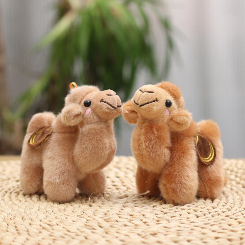 New Dunhuang Little Camel Plush Toy Cute Camel Pendant Double-Humped Camel Travel Souvenir Plush Ornament