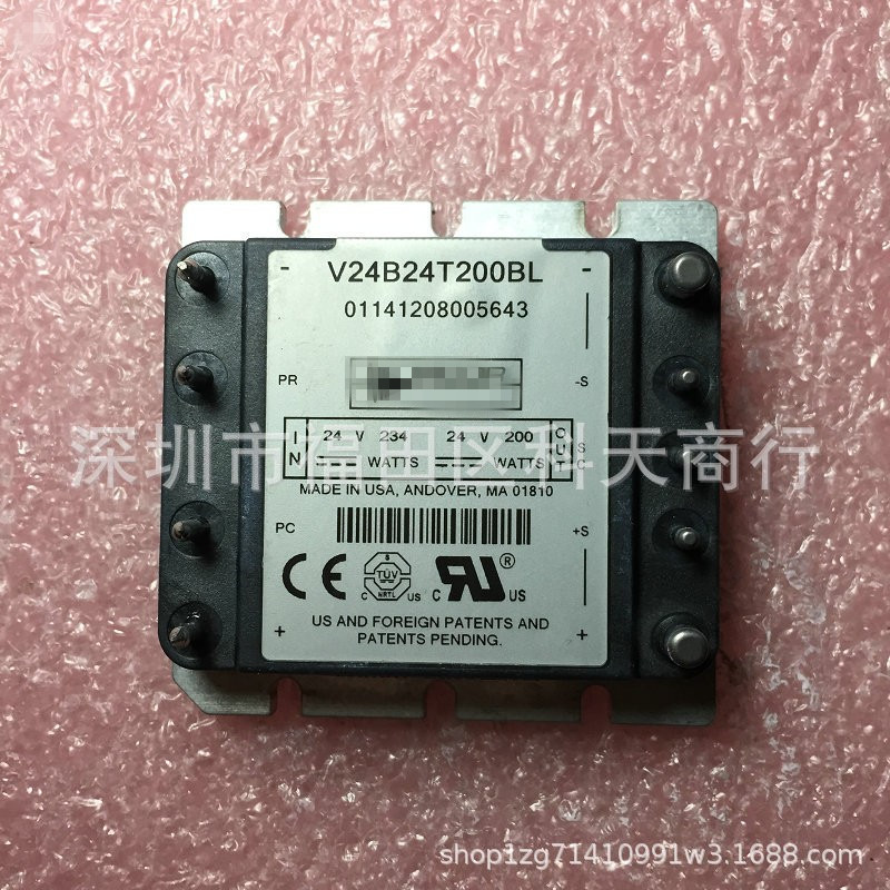 全新 V24B24T200BL 现货 电源模块 MODULE 需要了解可进店咨询