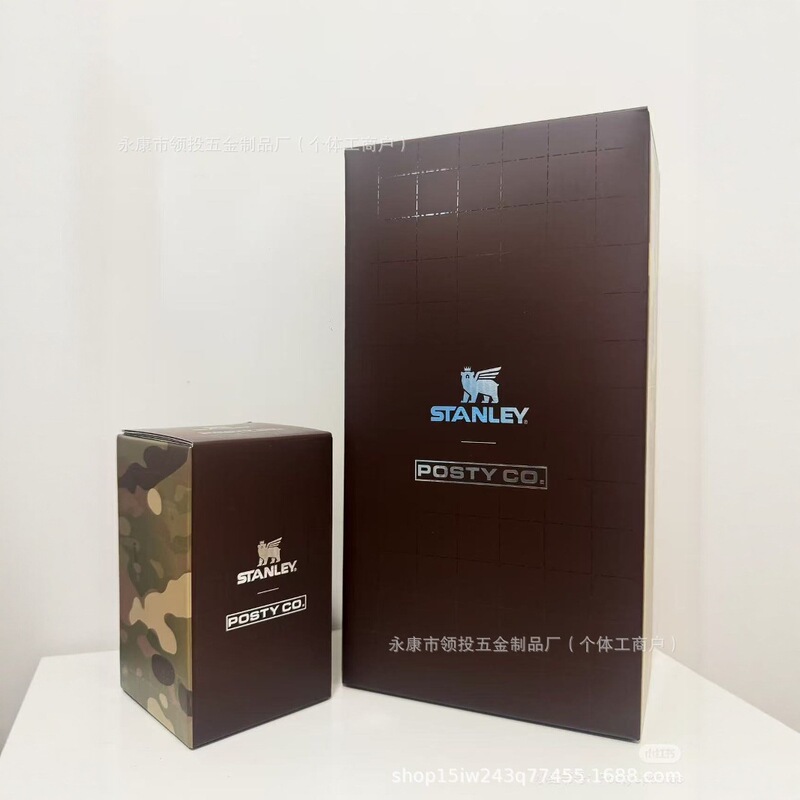 跨境Stanley限量款汽车杯大容量保冷不锈钢吸管保温杯户外冰霸杯|undefined