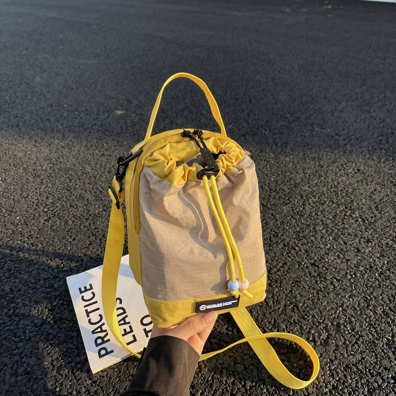 Nueva bolsa de hombro ligera al aire libre para mujeres multifuncional trekking de moda bolsa de hervidor de agua de cuerda