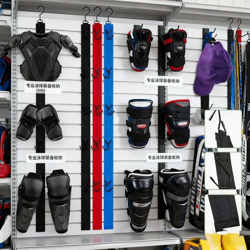 Cross-Border Racket, Baseball, Hockey, Ice Hockey Equipment Wall Hook, Camping, Skiing, Sports, Convenient Clothes Hanger