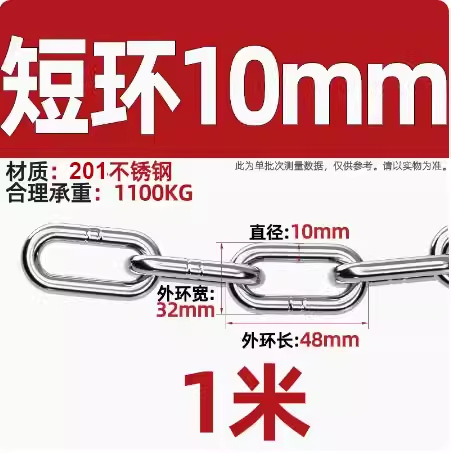 201 짧은 반지 10mm 두께 [ 1.0m 가격 ]