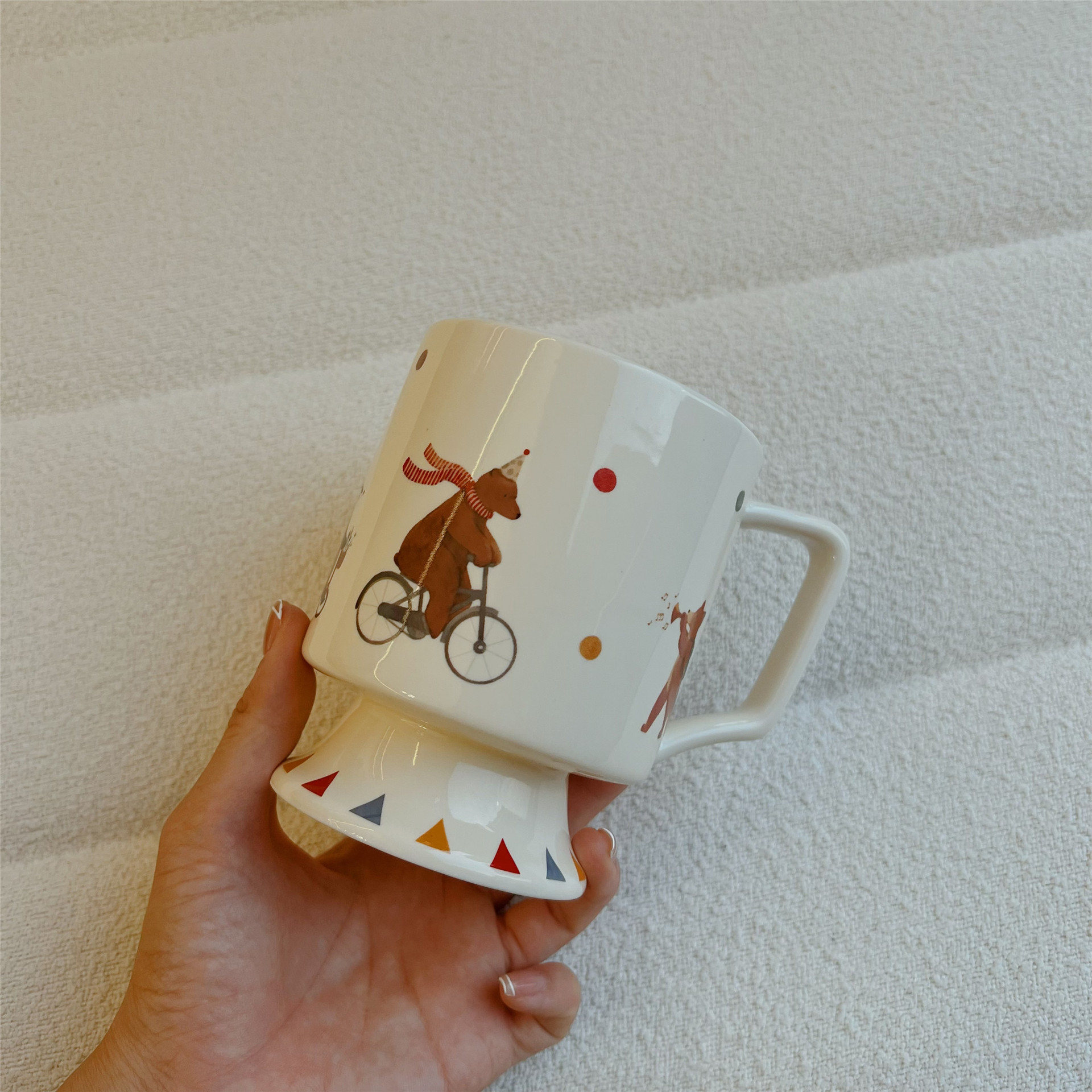 Tazas de cerámica para bebidas domésticas originales, tazas de té, tazas de regalo de cumpleaños, tazas de café