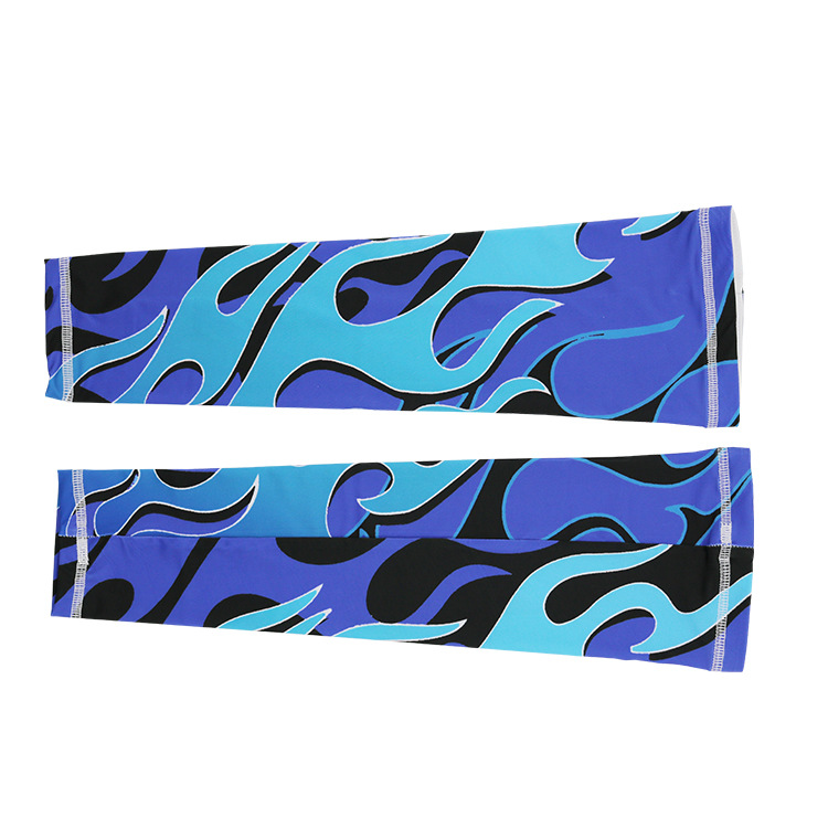 Ice silk sun protection arm sleeves for outdoor cycling, floral arm tattoos, tattoo arm guards, driving arm sleeves, fishing arm sleeves