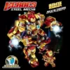 Golden minifigures, 858 pieces