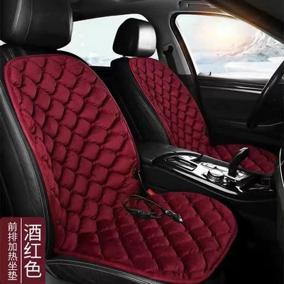 Car heating cushion winter plush Multi-function pad