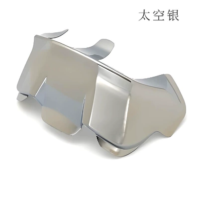 Universal for All Sizes, Dəbilqə (Kaska) aksesuarları - space-silver-2-sets-of-glue-included