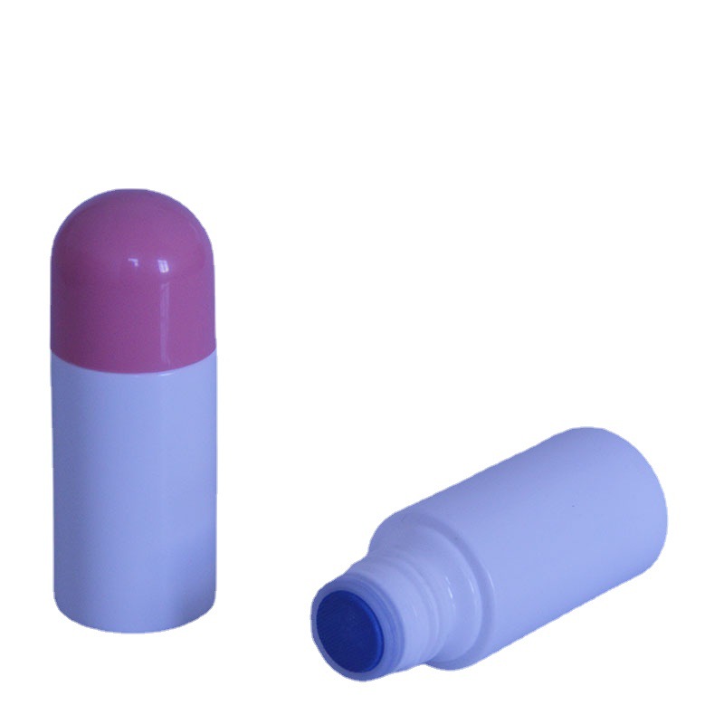 HDPE 50ml cabeza de espuma no tejida aplicación externa repelente de mosquitos botella de plástico líquido infantil anti-picazón botella de palo