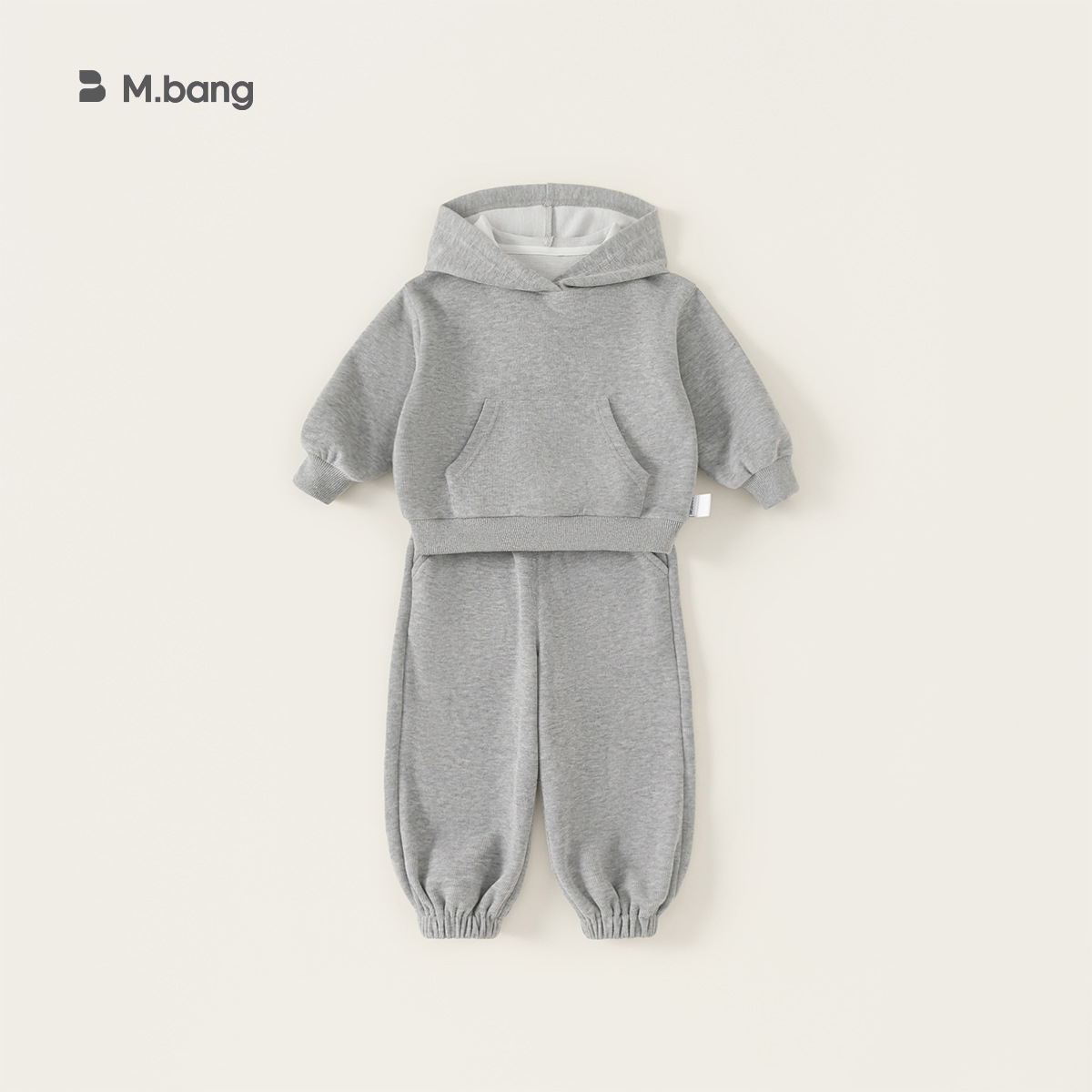 Yubao ropa infantil primavera y otoño 2026 nuevo conjunto de niños con chaqueta encapuzada pantalones largos ropa deportiva de niñas dos piezas image 7