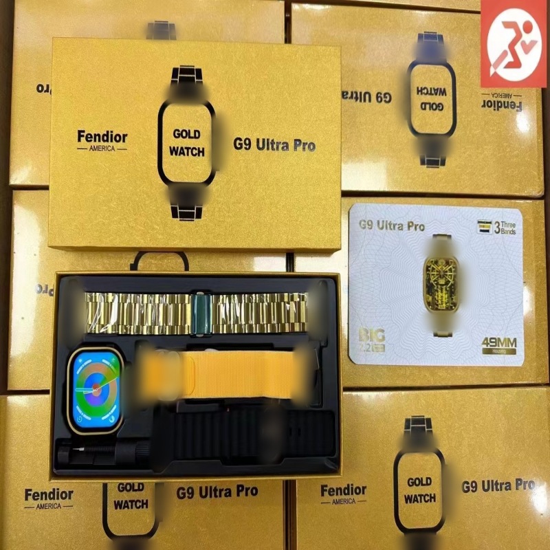 Huaqiangbei G9Ultrapro Smart Watch Men's Multi-Function Wireless Bluetooth Call Smart Watch Cross-Border Hot Model