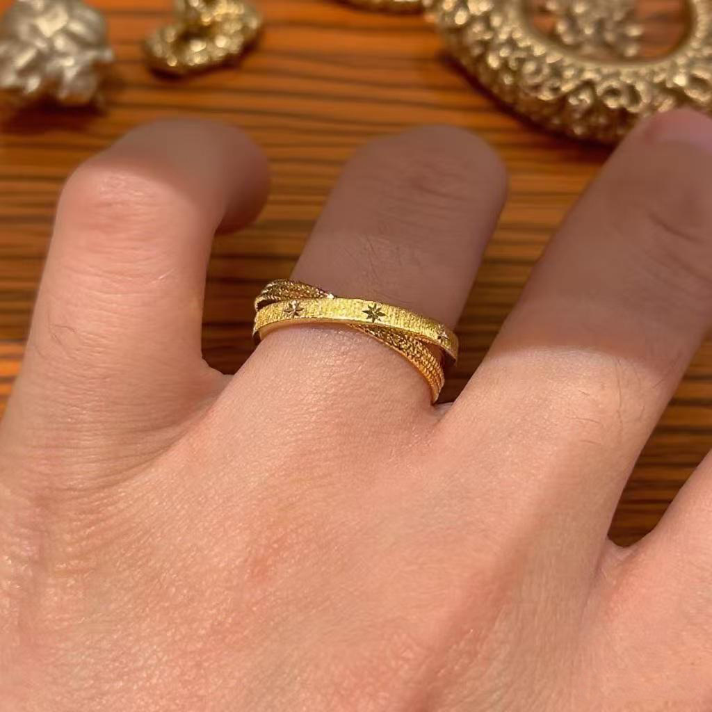 Fonkelende designer ring voor dames, elegant en comfortabel_voghion.com