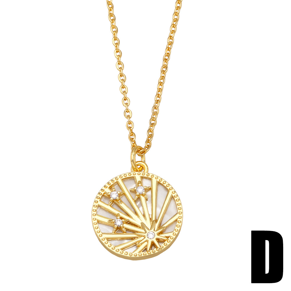 Fashion Devilu0027S Eye Copper Pendant Necklace Inlay Zircon Copper Necklaces