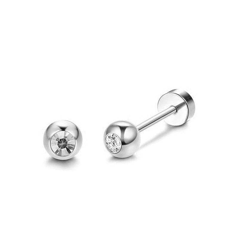 단일 다이아몬드 1.2mm 한 쌍