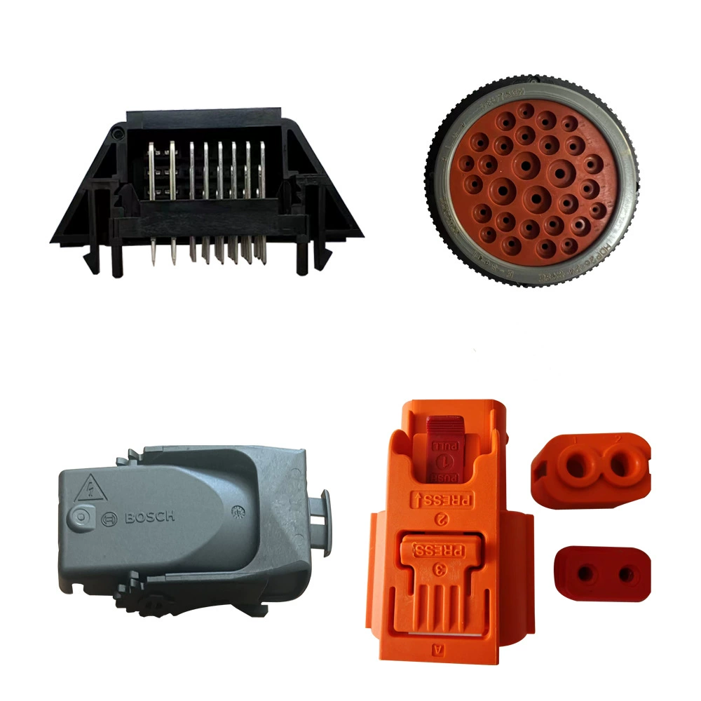 Разъем для автомобилей TE/泰科 5-963716-1 MICRO QUADLOK SYSTEM, контактный штыревой модуль