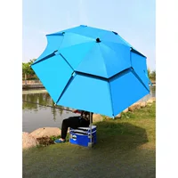 Зонт для рыбалки Большой зонт для рыбалки 70% off Складной зонт Универсальная защита от солнца Непромокаемый солнцезащитный козырек Новый зонт для рыбалки на открытом воздухе