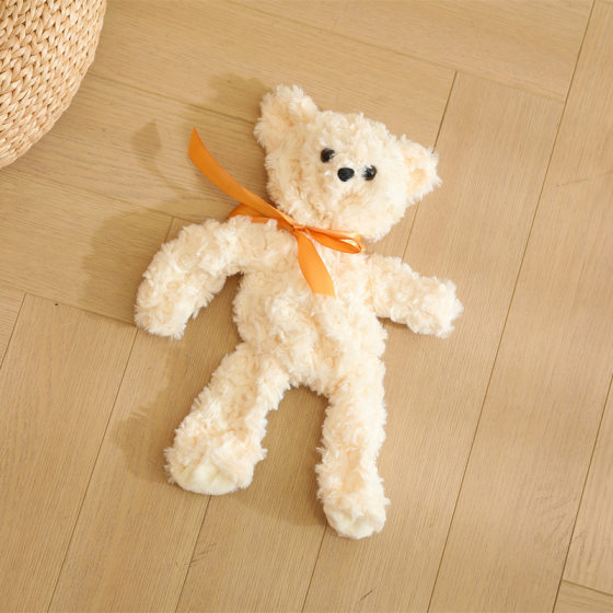 Cute teddy bear leather shell semi-finished leather case plush toy bear doll children's doll semi-finished leather case