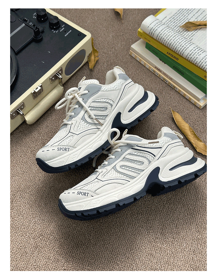 Women's Thick Soled Casual Sports Shoes Versatile Platform Style_voghion.com